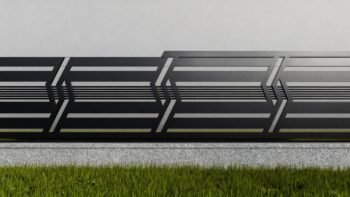 complete welded aluminum railing section – 6 feet