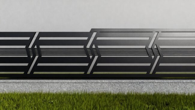 complete welded aluminum railing section – 6 feet
