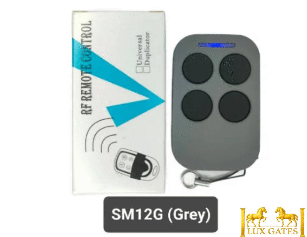 Extra remote controls for automatic driveway gates in Edmonton, providing convenient and secure access for multiple users.