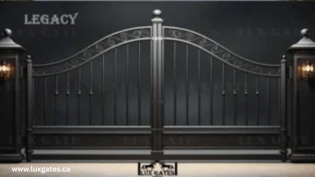 Custom Gates Alberta: Balancing Security, Functionality, and Aesthetics www.luxgates.ca (27)